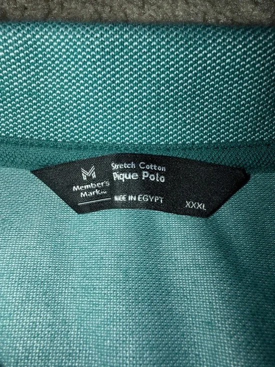 Men's Teal Short-Sleeve Polo — Classic Casual Essential - Picture 2 of 2